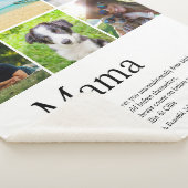 Mama Definition Quote FamilienfotoCollage Sherpadecke (3/4)
