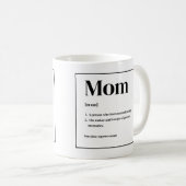 Mama Definition Tasse (VorderseiteRechts)
