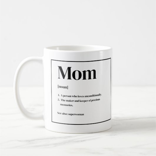 Mama Definition Tasse (Links)
