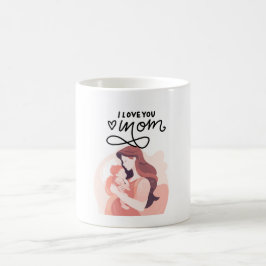 "Mama, dein Lächeln ist mein Sonnenschein. Muglady Kaffeetasse