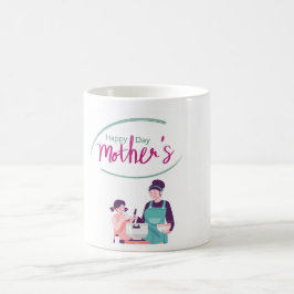 "Mama, deine Stärke gibt mir Mut. Muglady" Kaffeetasse