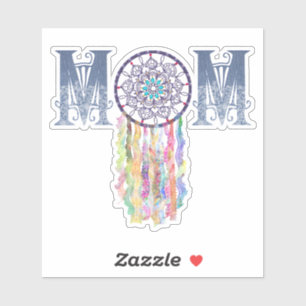 Mama "Denim and Dream Catcher" gestrichen   Beauti Aufkleber