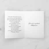 Mama, denken Sie, Stargazer Lily Bouquet Karte (Innenseite)