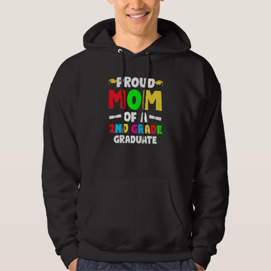 Mama der 2. Stufe des 2. Abschlusses Hoodie (Vorderseite)