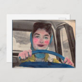 Mama der 50er Jahre Postkarte (Vorne/Hinten)