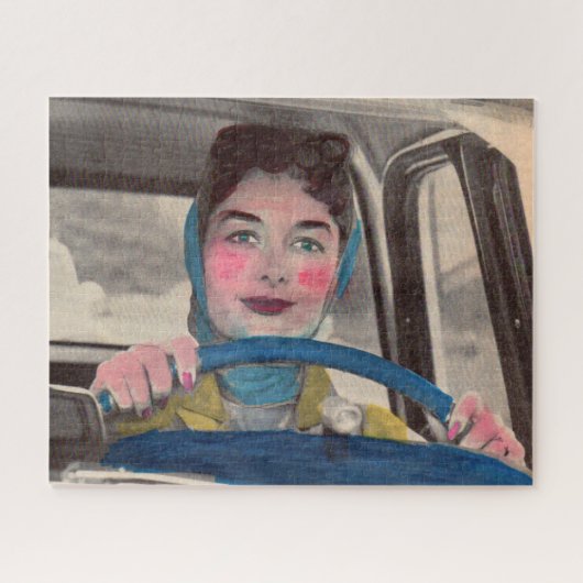 Mama der 50er Jahre Puzzle (Horizontal)