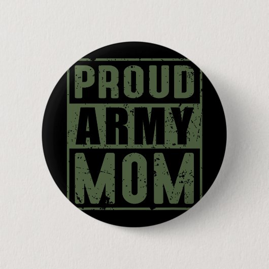 Mama der amerikanischen Militärveteranen D Button (Vorderseite)