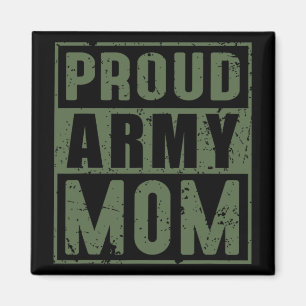 Mama der amerikanischen Militärveteranen D Magnet