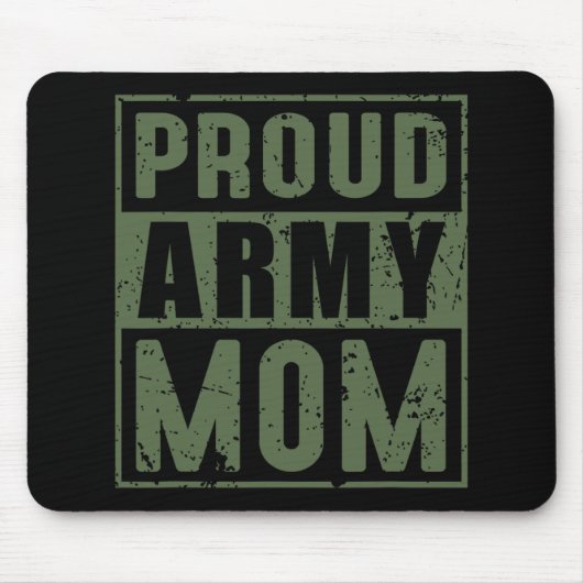 Mama der amerikanischen Militärveteranen D Mousepad (Vorne)