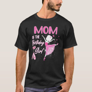 Mama der Ballerina Ballerina Balletttänzerin B T-Shirt
