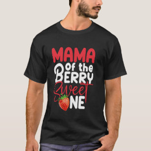 Mama der Berry Sweet eine Erdbeere erste Geburt T-Shirt