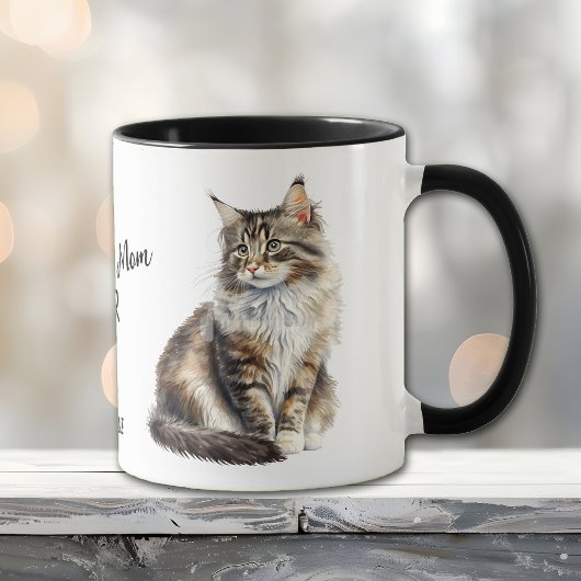 Mama der besten Norwegischen Waldkatze je Tasse