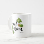 Mama der besten Pflanze je Pflanze Kaffee Tasse (Vorderseite Links)