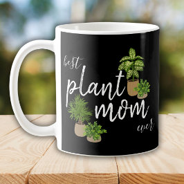 Mama der besten Pflanze je Pflanze Kaffee Tasse