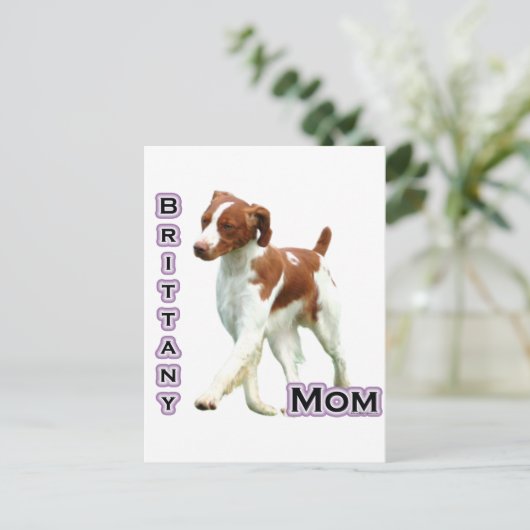 Mama der Bretagne 4 Postkarte (Stehend Vorderseite)