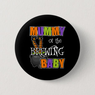 Mama der Brewing Baby Halloween Kostüme Button