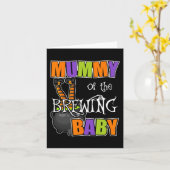 Mama der Brewing Baby Halloween Kostüme Karte (Gelbe Blume)