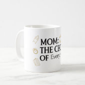 Mama: Der CEO von Everything Funny Kaffeetasse (Vorderseite Links)