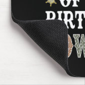 Mama der Cowboy-Rodeo-Mama Mousepad (Ecke)
