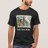 MAMA der ersten Klasse Beste Mama, benutzerdefinie T-Shirt (Vorderseite)