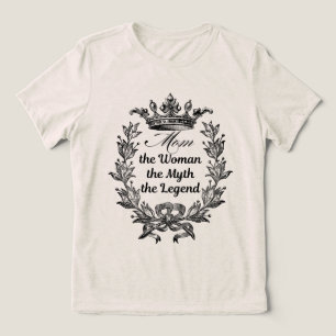 Mama der Frau, des Mythos der Legende Tri-Blend Shirt