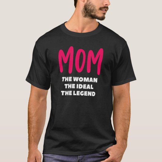 Mama der Frau die ideale Idee für die Mutter T-Shirt (Vorderseite)
