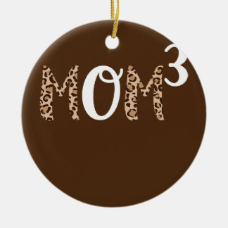 Mama der Frauen3 Mama Mutter von drei Mama von dre Keramik Ornament