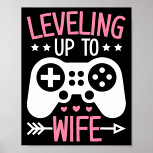 Mama der Gamer-Ehefrau bis zur Ehefrau-Gaming-Brid Poster