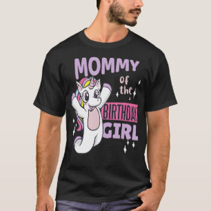 Mama der Geburtstagskarte Niedliche Einhornmatte F T-Shirt
