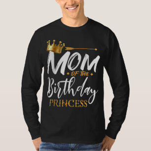 Mama der Geburtstagskünstlerin Funny Mama Mommy Gr T-Shirt