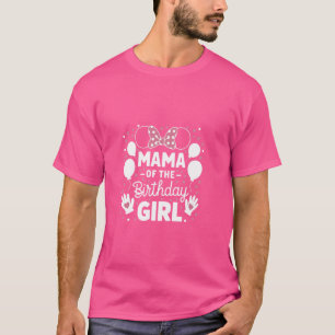 Mama der Geburtstagsmäuse-Familie Matching T-Shirt