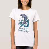 Mama der Geburtstagsparty T-Shirt (Vorderseite)