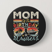 Mama der Geburtstagsrundfahrt Button (Vorderseite)