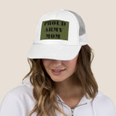 Mama der Hat-Proud-Armee Truckerkappe (Beispiel)