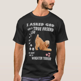 Mama der Hunde Vater Kostüm Niedliche Weichweize T-Shirt