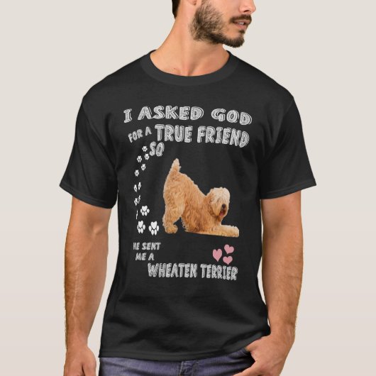 Mama der Hunde Vater Kostüm Niedliche Weichweize T-Shirt (Vorderseite)