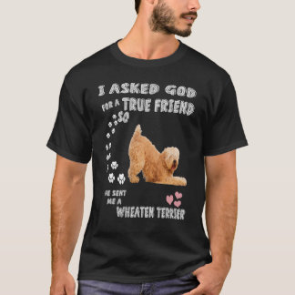 Mama der Hunde Vater Kostüm Niedliche Weichweize T-Shirt