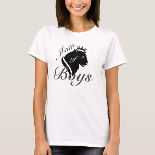 Mama der Jungen Mütter Tag Königin Lioness T-Shirt