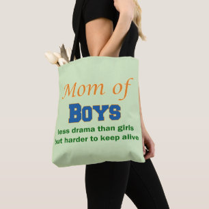 Mama der Jungen Tasche