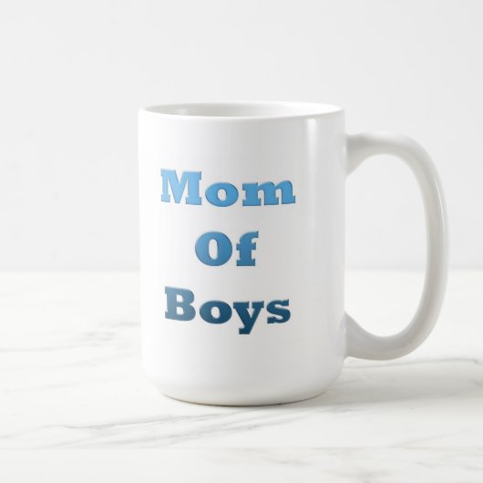 Mama der Jungen-Tasse Kaffeetasse (Rechts)