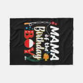 Mama der Jungfischen, die Familie B. Fleecedecke (Vorderseite (Horizontal))