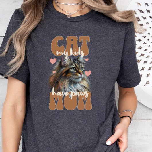 Mama der Katze, Mama der Katze, Retro-Stil der Kat T-Shirt