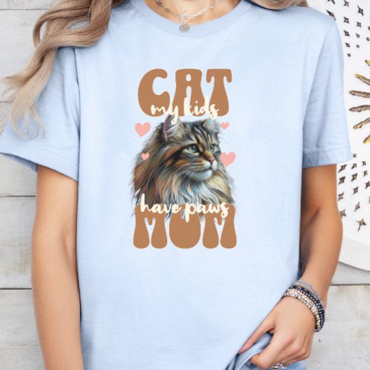 Mama der Katze, Mama der Katze, Retro-Stil der Kat T-Shirt