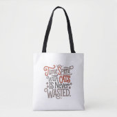 Mama der Katze Zeit mit Katzen verbracht Tasche (Vorderseite)