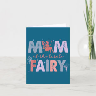 Mama der kleinen Fee zum ersten Geburtstag Mädchen Karte