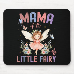 Mama der kleinen Fee zum ersten Geburtstag Mädchen Mousepad