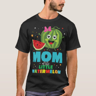 Mama der Kleinen Wassermelone Fruchtfamilie Matchi T-Shirt