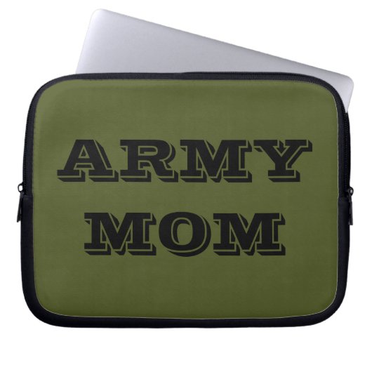 Mama der Laptop Sleeve Army (Vorderseite)