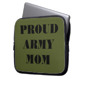 Mama der Laptop Sleeve Proud Army (Vorderseite Links)