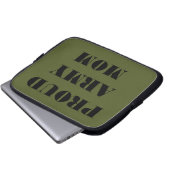 Mama der Laptop Sleeve Proud Army (Vorne Knopf)